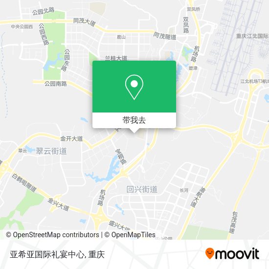 亚希亚国际礼宴中心地图