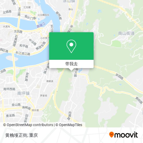 黄桷垭正街地图