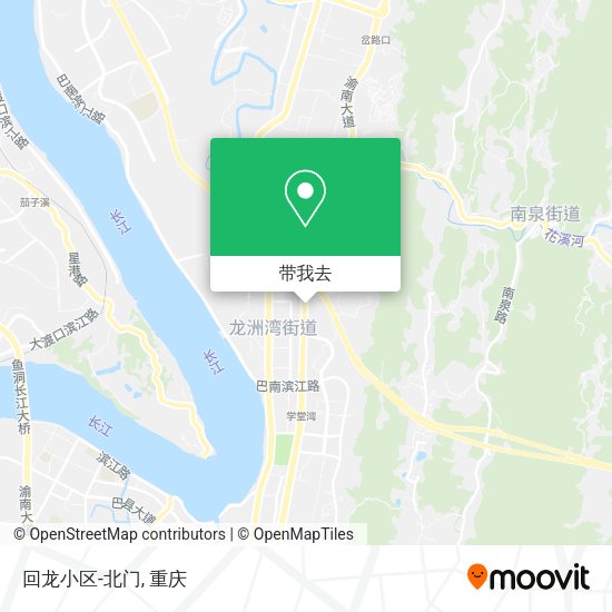 回龙小区-北门地图
