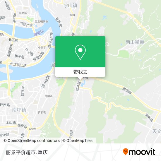 丽景平价超市地图