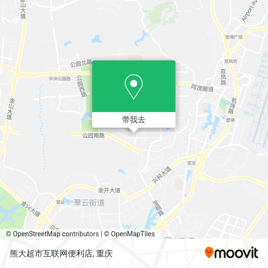 熊大超市互联网便利店地图