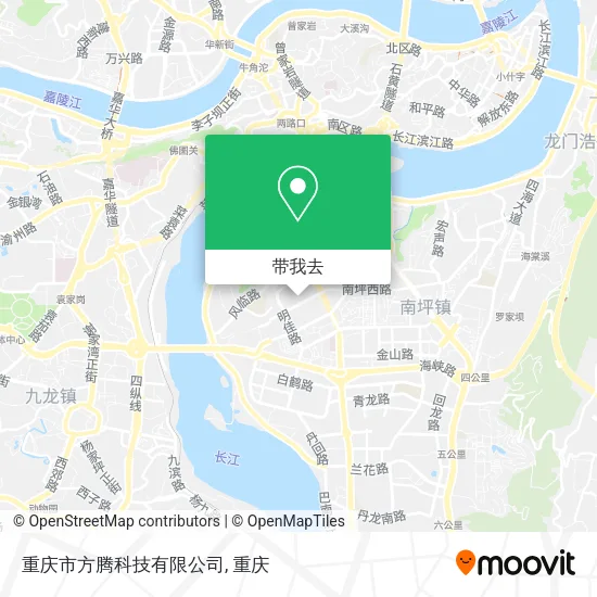重庆市方腾科技有限公司地图