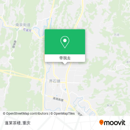 蓬莱茶楼地图