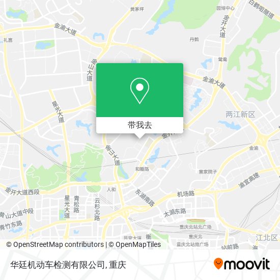 华廷机动车检测有限公司地图