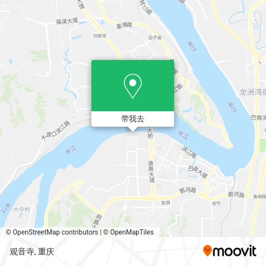 观音寺地图