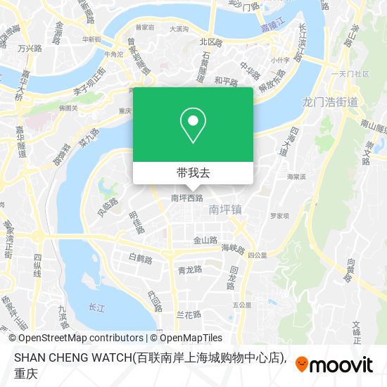 SHAN CHENG WATCH(百联南岸上海城购物中心店)地图