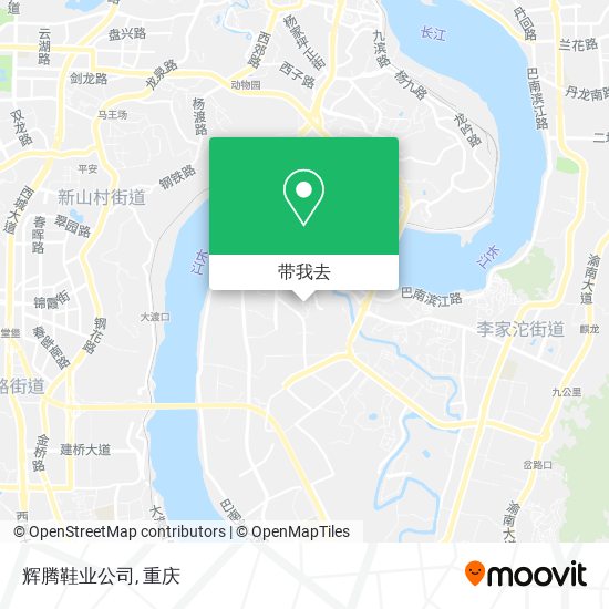 辉腾鞋业公司地图