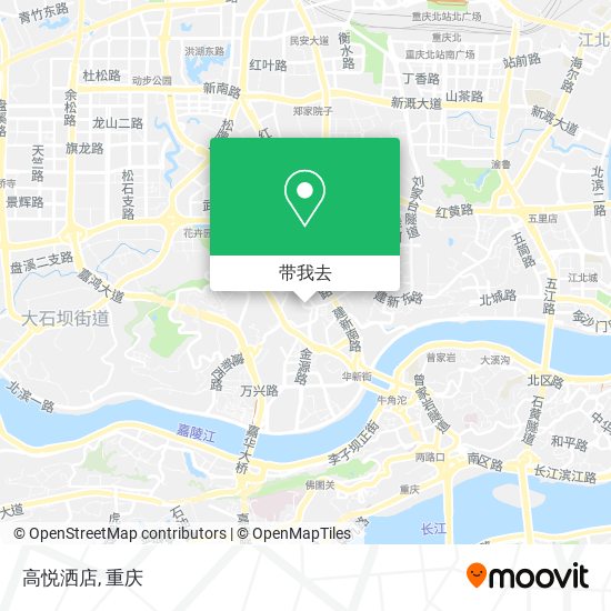 高悦洒店地图