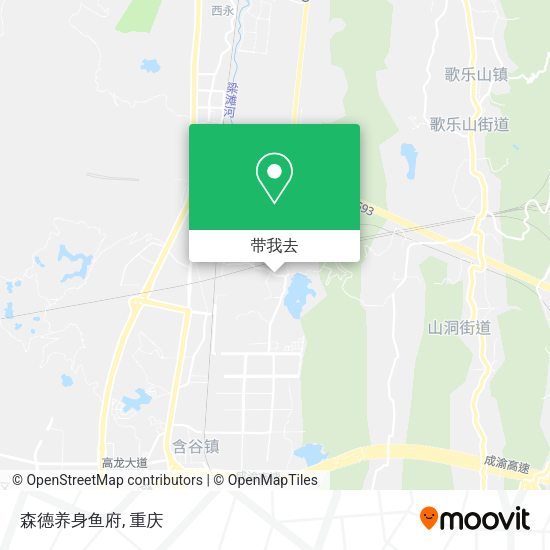 森德养身鱼府地图