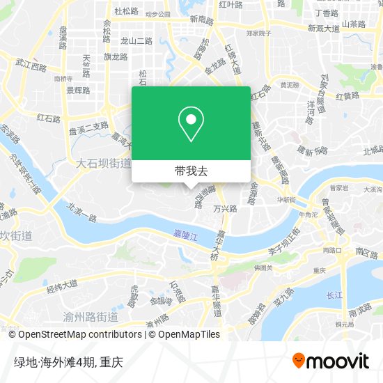 绿地·海外滩4期地图