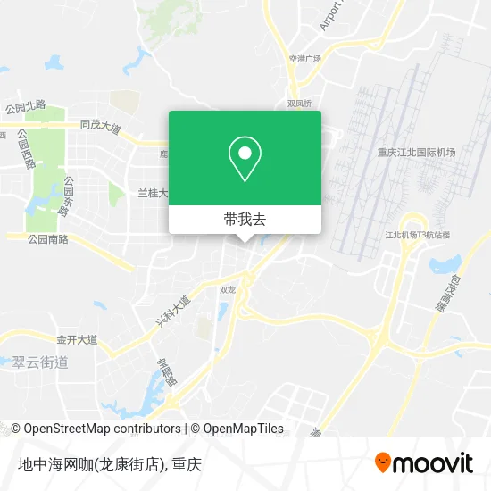地中海网咖(龙康街店)地图