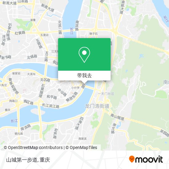 山城第一步道地图