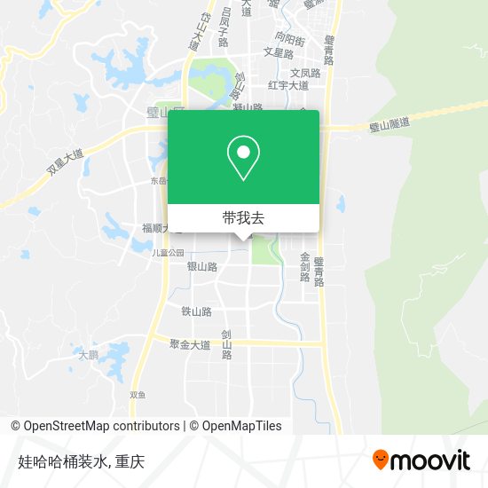 娃哈哈桶装水地图