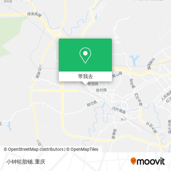 小钟轮胎铺地图