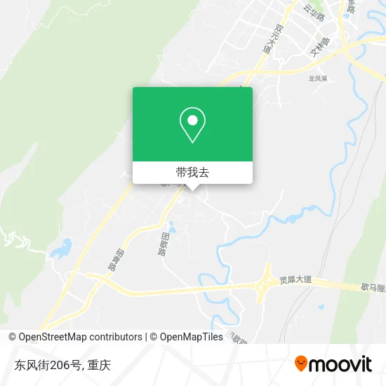 东风街206号地图