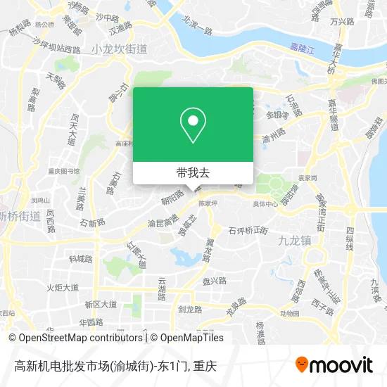 高新机电批发市场(渝城街)-东1门地图