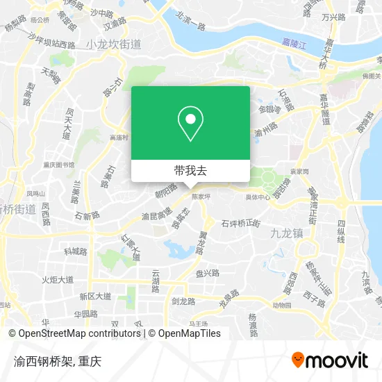 渝西钢桥架地图