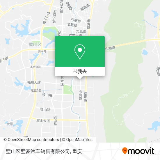 璧山区璧豪汽车销售有限公司地图