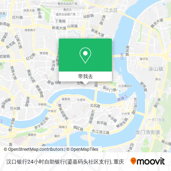 汉口银行24小时自助银行(鎏嘉码头社区支行)地图