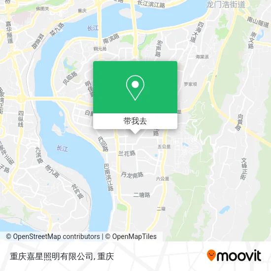 重庆嘉星照明有限公司地图