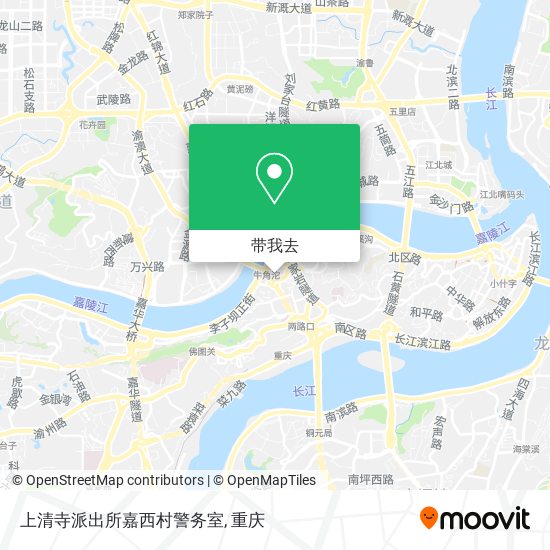 上清寺派出所嘉西村警务室地图