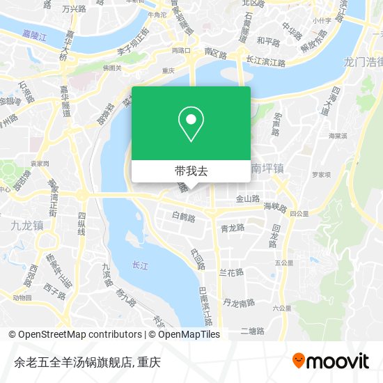 余老五全羊汤锅旗舰店地图