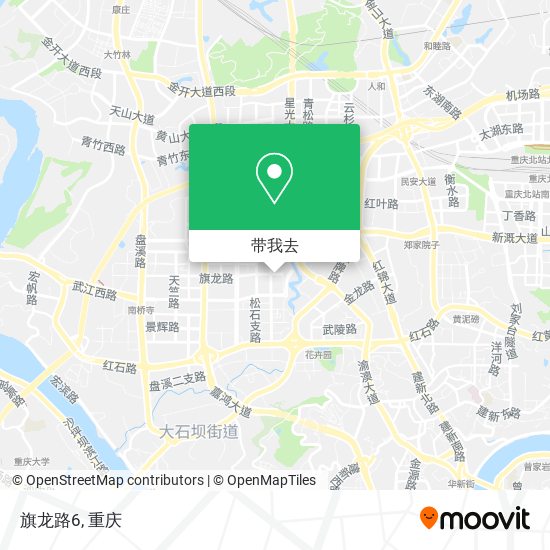 旗龙路6地图