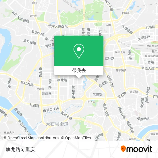 旗龙路6地图