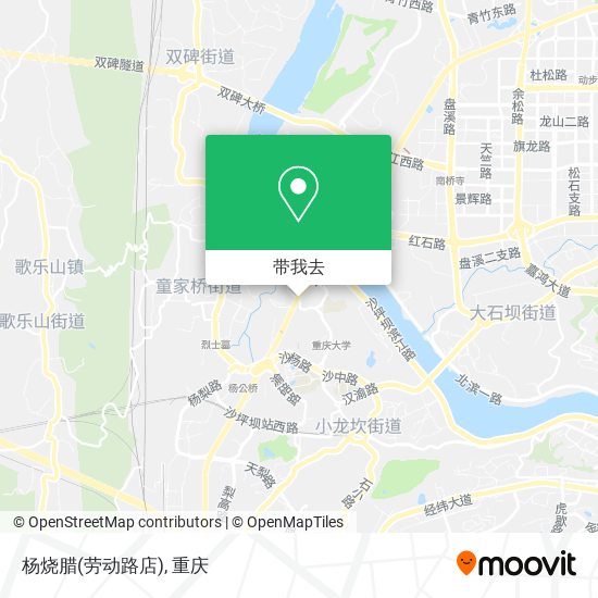 杨烧腊(劳动路店)地图