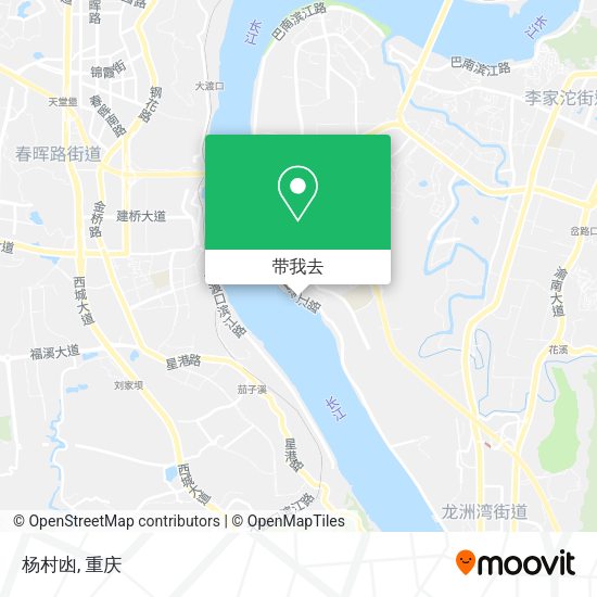 杨村凼地图
