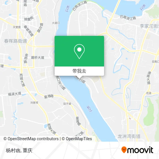 杨村凼地图