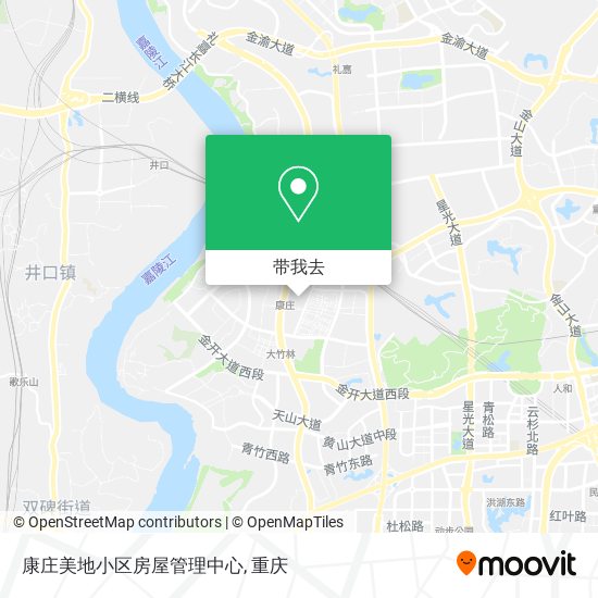康庄美地小区房屋管理中心地图