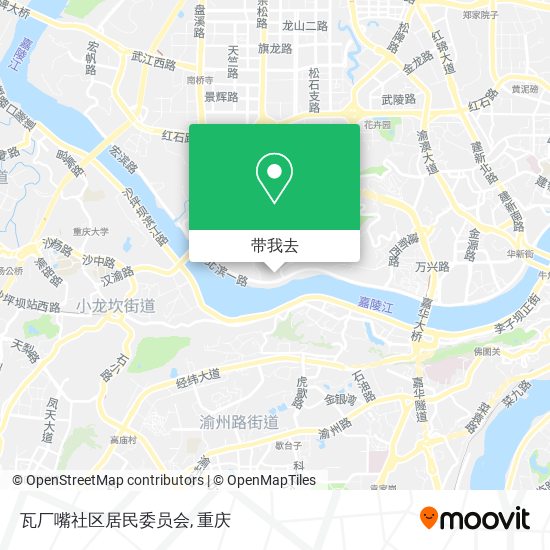 瓦厂嘴社区居民委员会地图