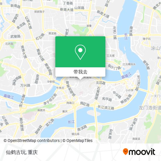 仙鹤古玩地图