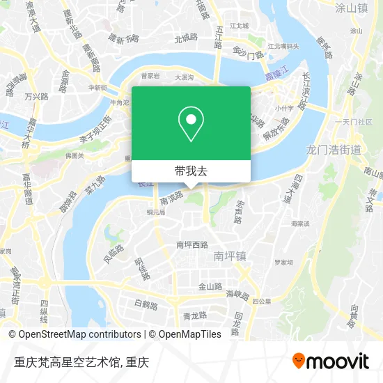 重庆梵高星空艺术馆地图