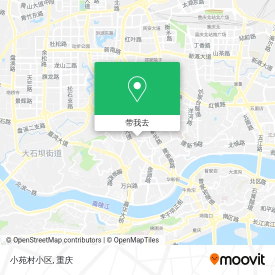 小苑村小区地图