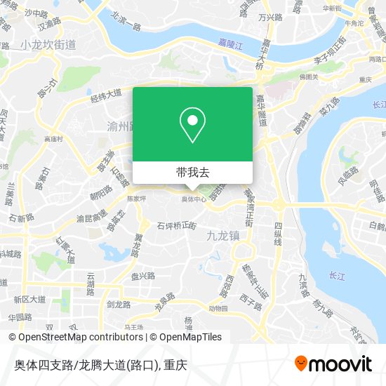 奥体四支路/龙腾大道(路口)地图