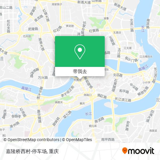 嘉陵桥西村-停车场地图