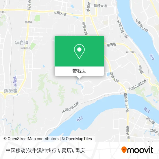 中国移动(伏牛溪神州行专卖店)地图