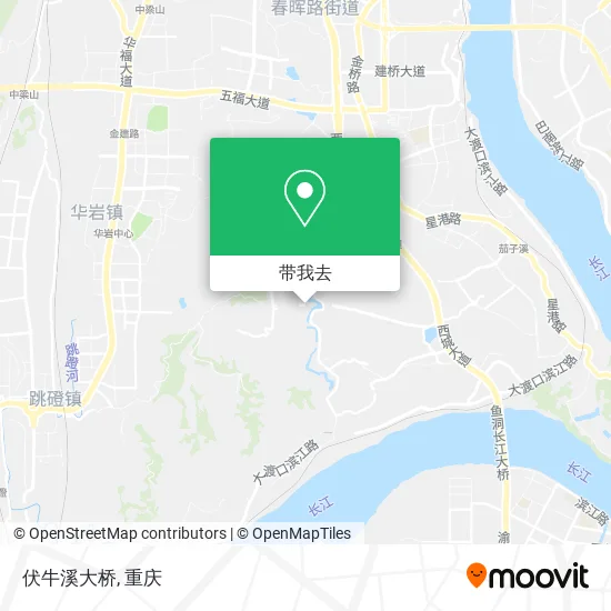 伏牛溪大桥地图