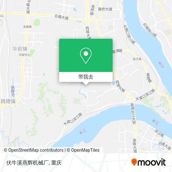 伏牛溪燕辉机械厂地图