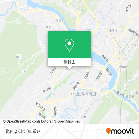 北职众创空间地图