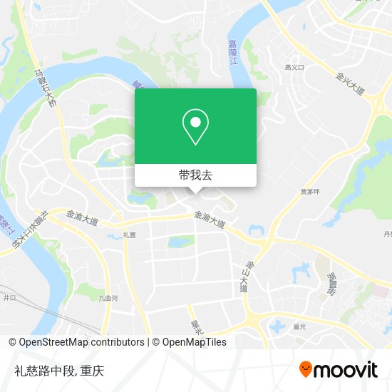 礼慈路中段地图