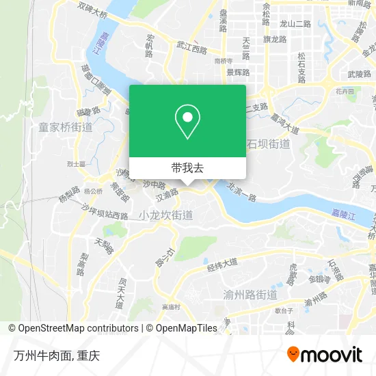 万州牛肉面地图