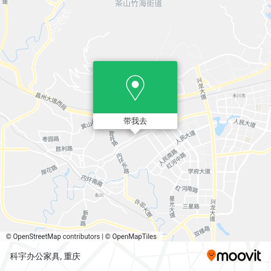 科宇办公家具地图