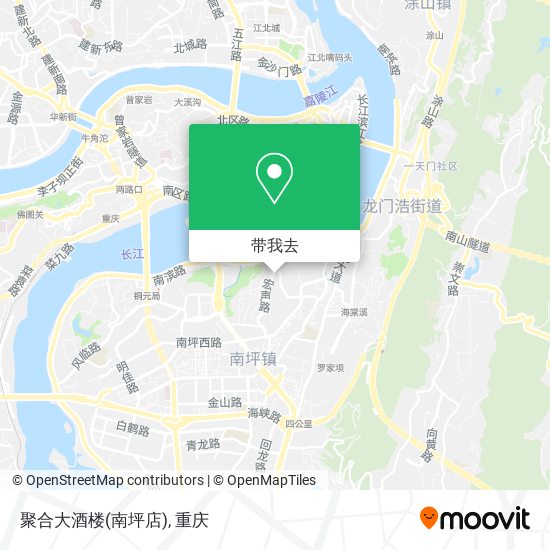 聚合大酒楼(南坪店)地图