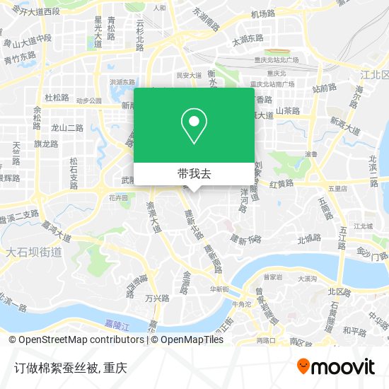 订做棉絮蚕丝被地图
