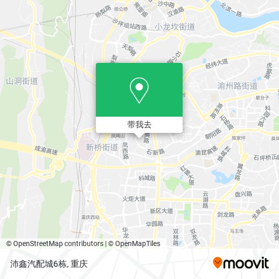 沛鑫汽配城6栋地图