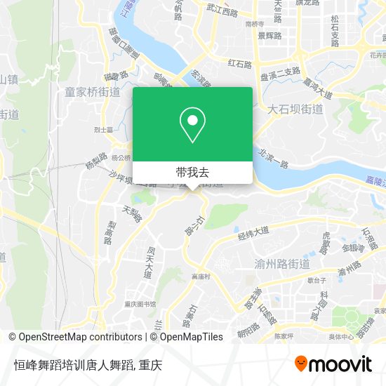 恒峰舞蹈培训唐人舞蹈地图