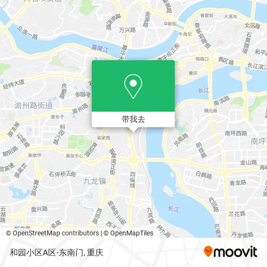 和园小区A区-东南门地图